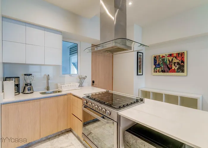 Spacious & Comfortable Apt. W/pool By Myycasa P-2 Apartment Mexico City