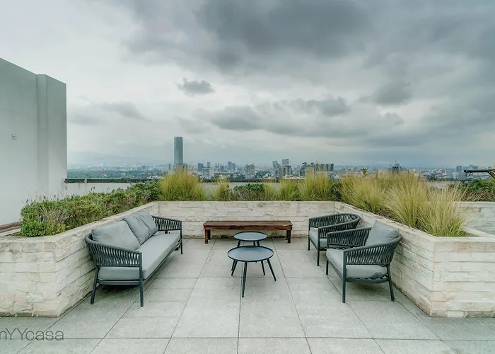 Spacious & Comfortable Apt. W/pool By Myycasa P-2 Apartment Mexico City